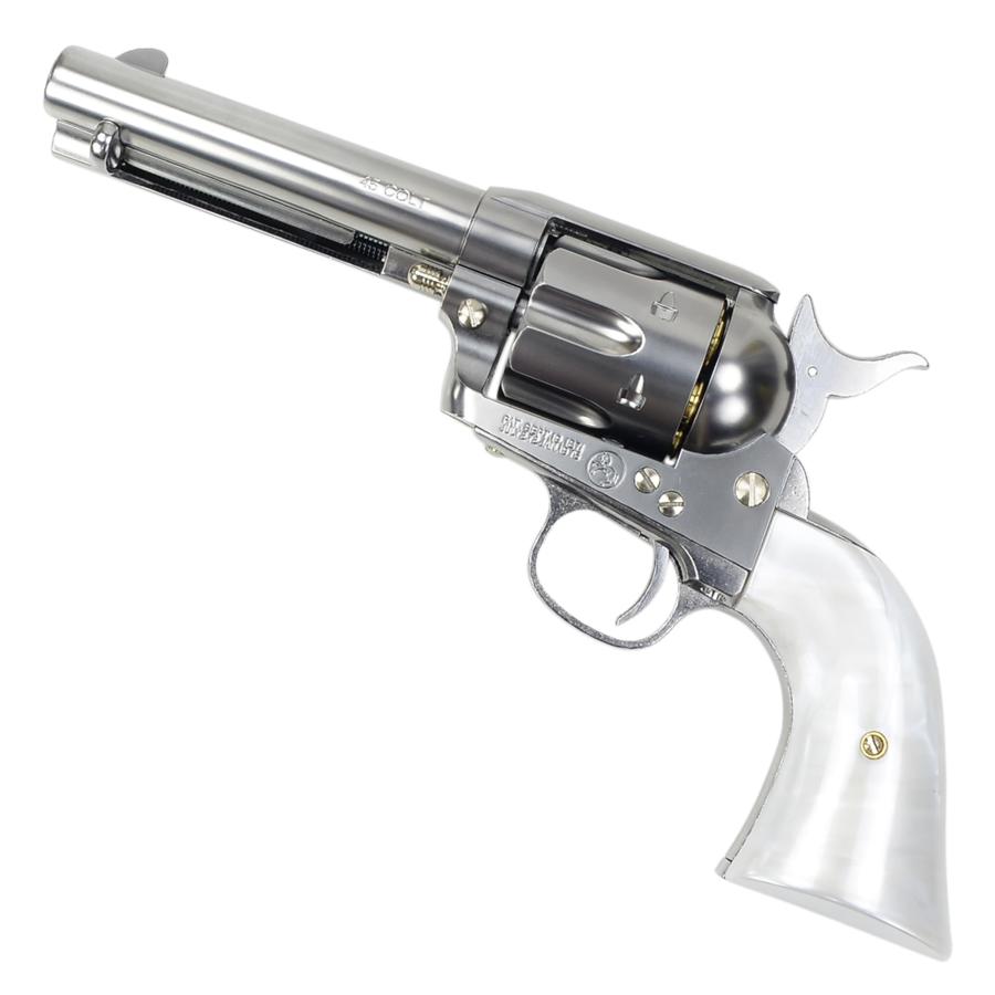 コルト SAA シビリアン 4.75インチ ガスガン パールグリップ仕様 マルシン 6mmBBガスガン COLT SAA.45 シビリアン 4.75インチ