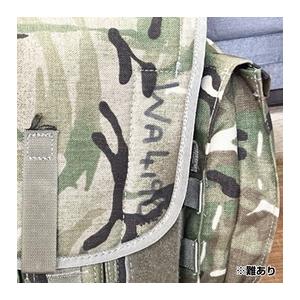 イギリス軍放出品 ガスマスクバッグ MTP迷彩 マスクカバー付き [ 難