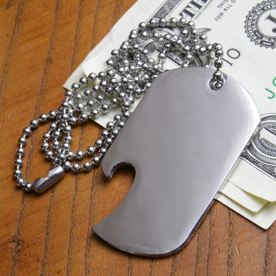 ドッグタグチェーン（アウトドア、キャンプ、登山