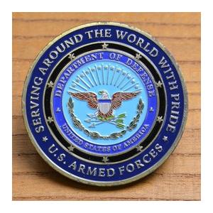 チャレンジコイン 紋章 アメリカ五軍 国防総省 記念メダル Challenge