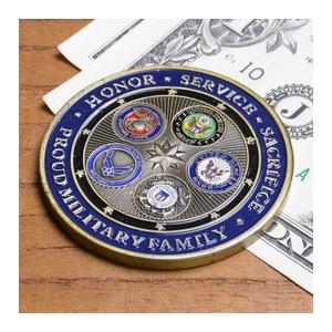 チャレンジコイン 紋章 アメリカ五軍 国防総省 記念メダル Challenge