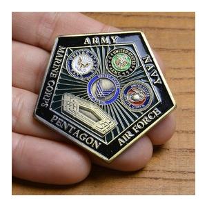 チャレンジコイン 国防総省 紋章 ペンタゴン 記念メダル Challenge Coin 記念コイン Pentagon｜repmartjp｜05