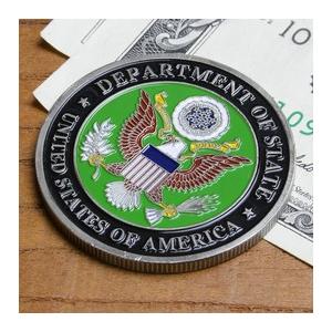 チャレンジコイン 米国務省 紋章 スカル 記念メダル Challenge Coin 記念コイン アメリカ USDOS｜repmartjp｜03