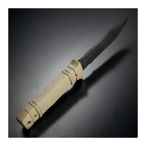 ダミーナイフ  樹脂製 トレーニングナイフ SOG SEAL PUP M37-Kタイプ [ コヨーテブラウン ] 模造ナイフ｜repmartjp｜03