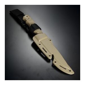 ダミーナイフ  樹脂製 トレーニングナイフ SOG SEAL PUP M37-Kタイプ [ コヨーテブラウン ] 模造ナイフ｜repmartjp｜05