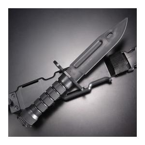 トレーニングナイフ M9 バヨネット シース付属 [ ブラック ] 銃剣