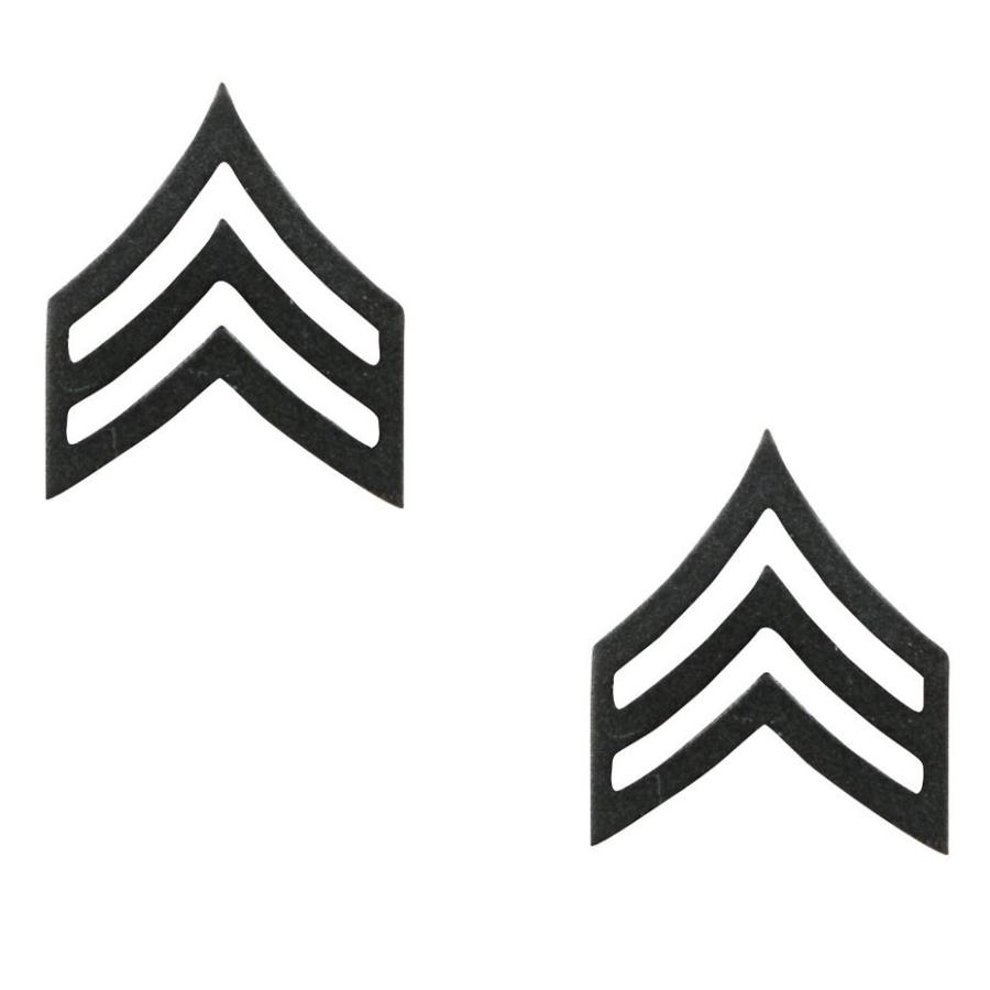 ROTHCO Rothco ピンバッジアメリカ陸軍 階級章 軍曹 2個入