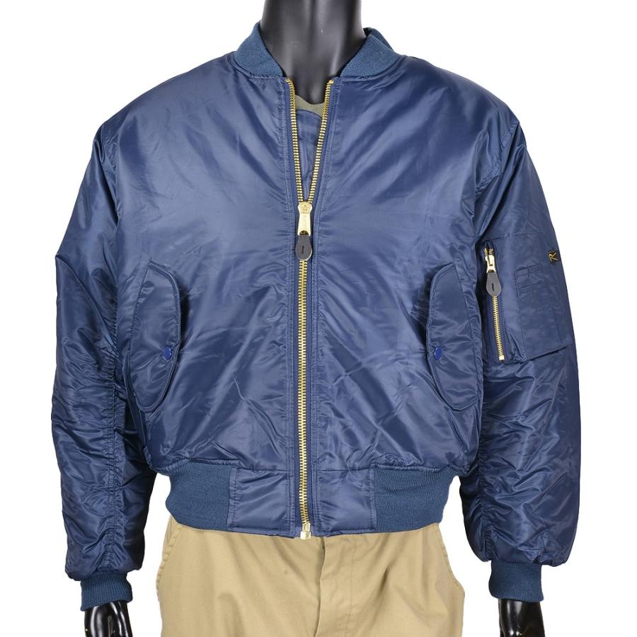 ロスコ MA-1 フライトジャケット（ボンバー・ボマー ） メンズ S ネイビー Rothco MA-1 Flight Jacket