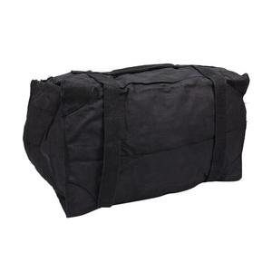 イタリア軍放出品 チェーン付 パラシュートバッグ 59L [ ブラック / 難