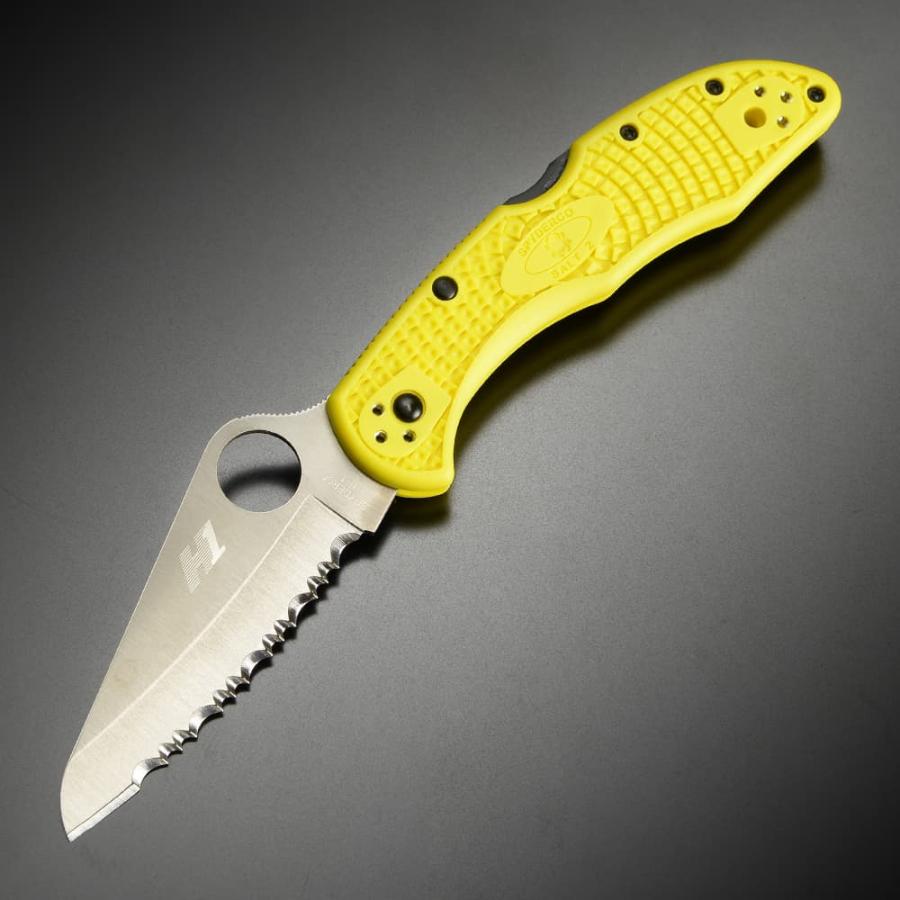 Spyderco 波刃ナイフ ソルト2 海人 H 1鋼 Frn パシフィックソルト スパイダルコ ロックバック式 折り畳みナイフ フォルダー Sc ミリタリーショップ レプマート 通販 Yahoo ショッピング