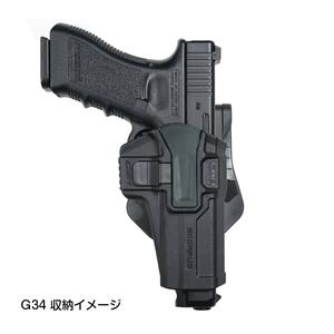 FAB DEFENSE SCORPUS M1ホルスター G-21 Glock用 LV1 [ ブラック ] FAB ...