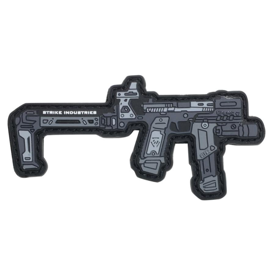 STRIKE INDUSTRIES ミリタリーワッペン SMC-ALPHA ストライクモデュラーシャーシ SI-SMC-ALPHA-PATCH ...