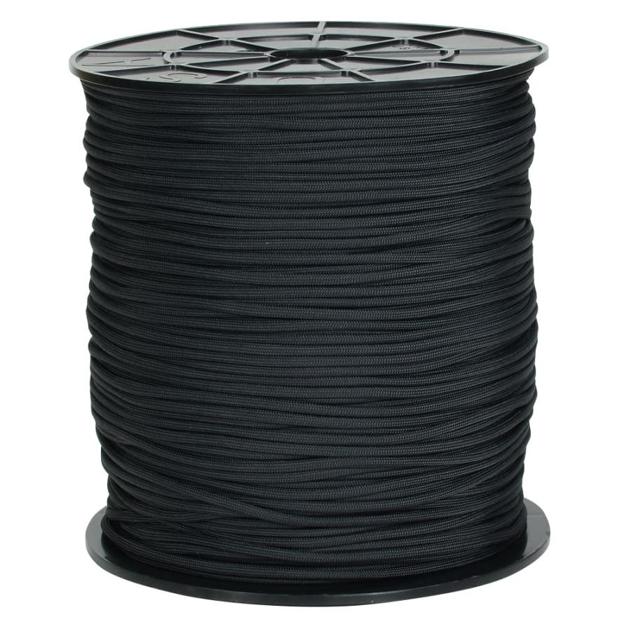 ATWOOD ROPE 550パラコード タイプ3 ブラック [ 305m ][ss01black] ATWOOD ROPE 550パラコード タイプ3 ブラック [ 305m ] アトウッド