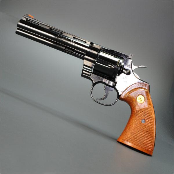 タナカ モデルガン COLT パイソン .357マグナム ジュピタースチール 