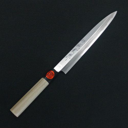 田中一之刃物製作所210ミリ柳刃銀三 【公式通販】