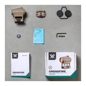 VORTEX OPTICS ドットサイト CF-RD2 クロスファイア 2MOA レッドレティクル [ フラットダークアース ]の画像