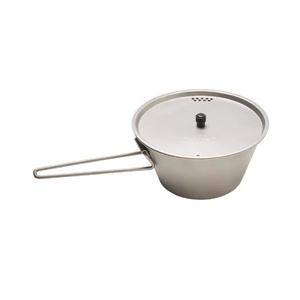 VARGO チタニウムシェラカップマグナ 容量900ml 蓋付き 折り畳み