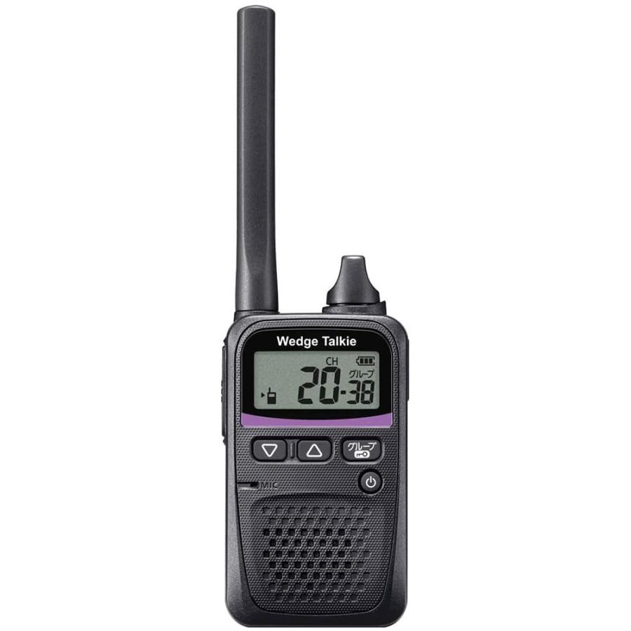 Wedge Talkie 特定小電力トランシーバー 無線機 単三電池 WED-NO-001 小型トランシーバー 免許不要