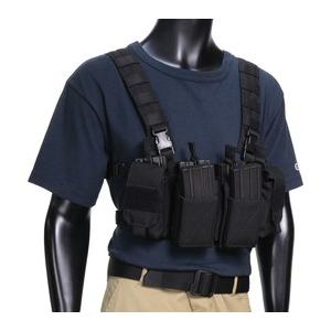 ASSAULT SYSTEMS パスファインダー チェストリグ M4マグ8本収納可 [ ブラック ] 【クリ】