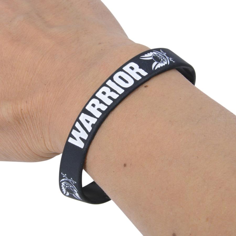 Warrior Assault Systems リストバンド ロゴ入り シリコン製 ウォーリアーアサルトシステムズ ブラック