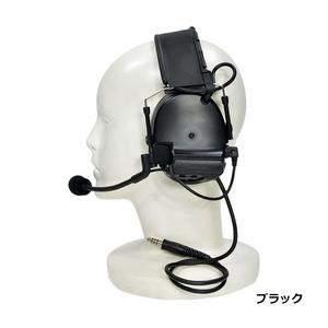 TAC-SKY タクティカルヘッドセット COMTAC III 集音マイク [ デザート