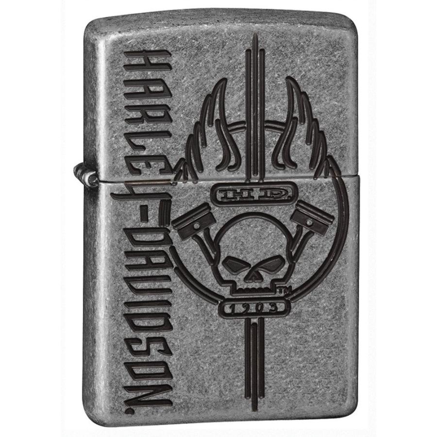 ZIPPO（ジッポー） ハーレーダビットソン スカル 29280 ARMOR オイル