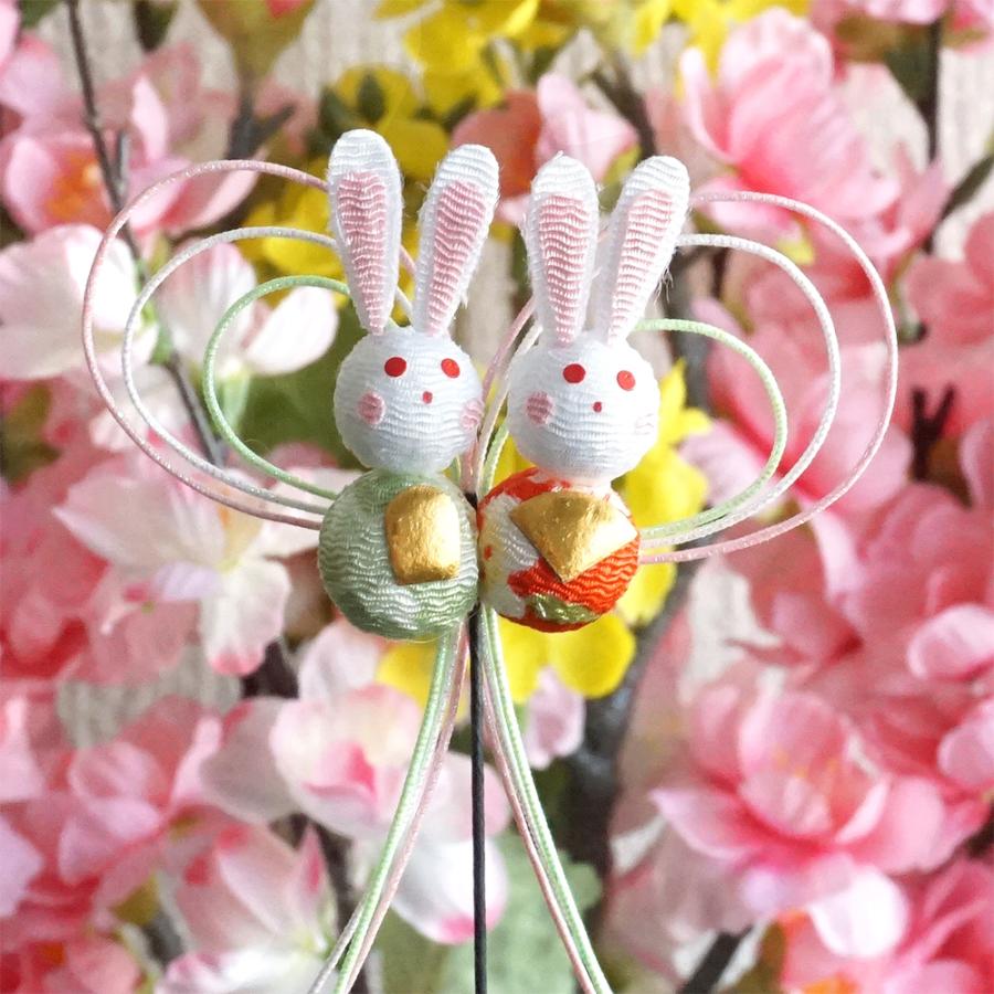 雛祭り ひな祭り ガーデンピック うさぎ ピック かわいい おしゃれ