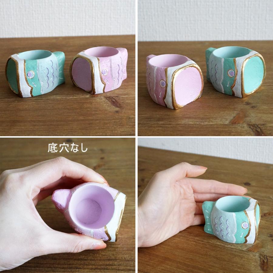 ミニ 植木鉢 リトルレジンポット こいのぼり 1個 鯉のぼり 1寸用