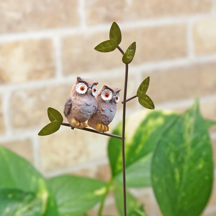 ガーデンピック 友膳 ドゥーオウルピック フクロウ ふくろう 梟 メール