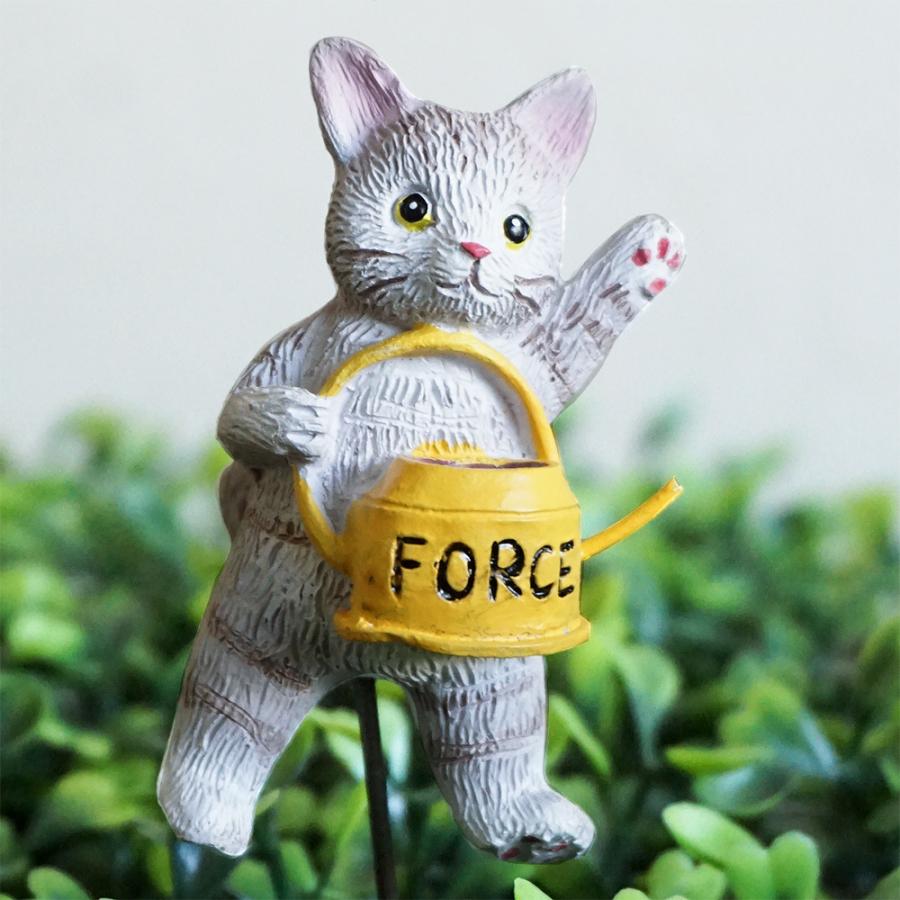 ガーデンピック 友膳 シャットジョーロピック 猫 キャット : リポーズ