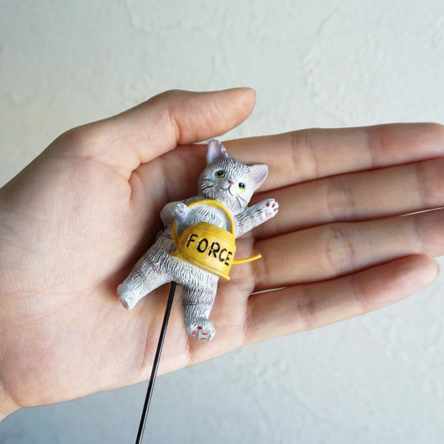 ガーデンピック 友膳 シャットジョーロピック 猫 キャット : リポーズ