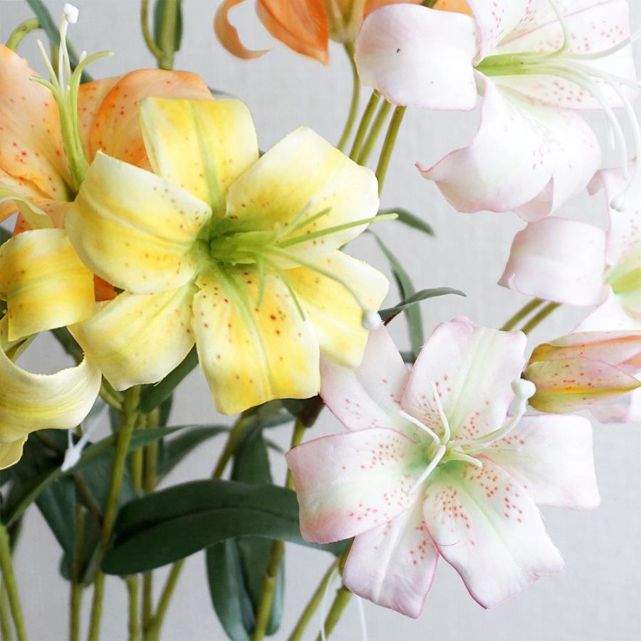 造花 リリィ 1本 ユリ 百合 リリー インテリア 飾り 装飾 フェイク