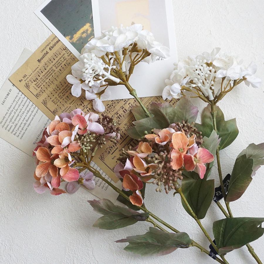 造花 ハイドランジア 1本 アジサイ 紫陽花 あじさい ハイドレンジア