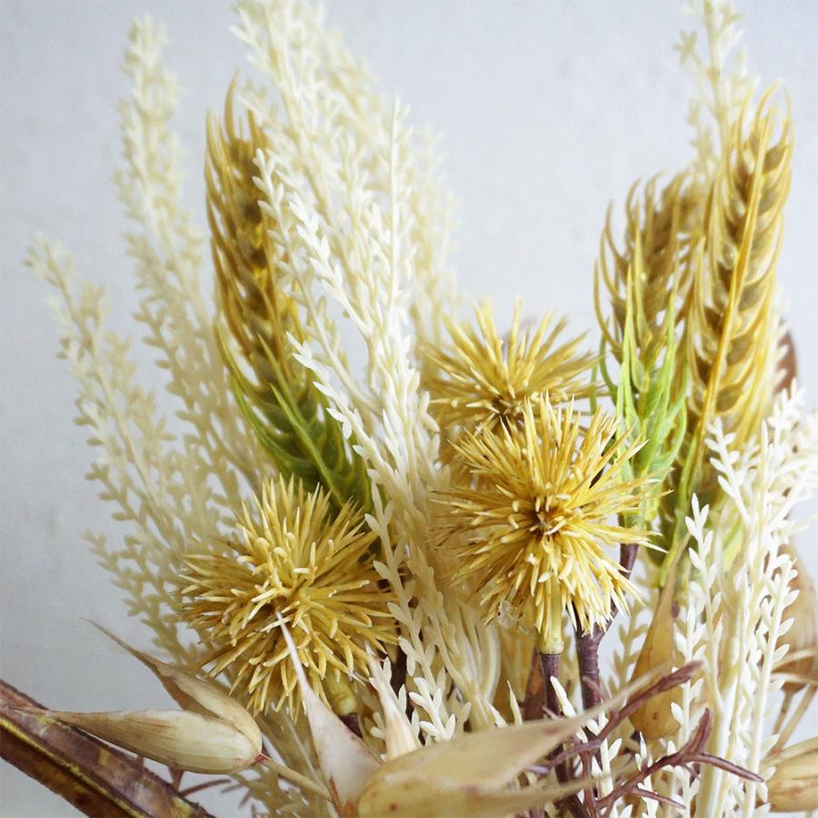 造花 ウィートグラスバンチ 1束 ハロウィン 秋 飾り 装飾 インテリア 