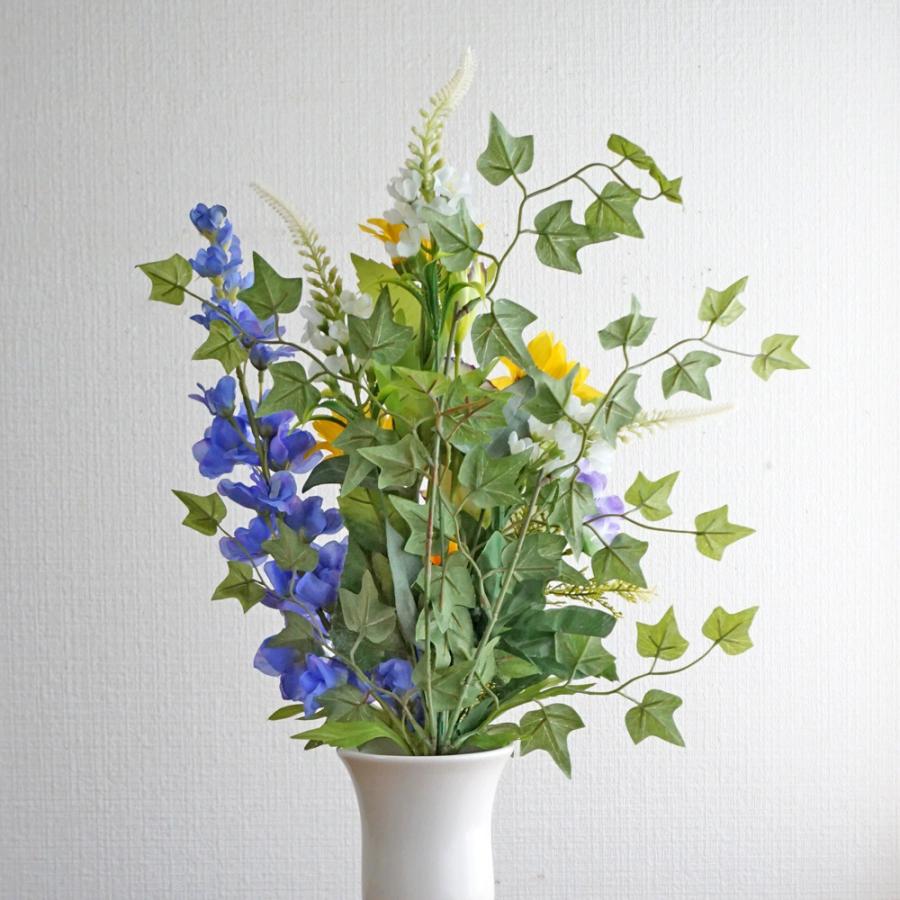 仏花 造花 お墓用 一対 ひまわり ヒマワリ 向日葵 2束 お供え 墓 墓花