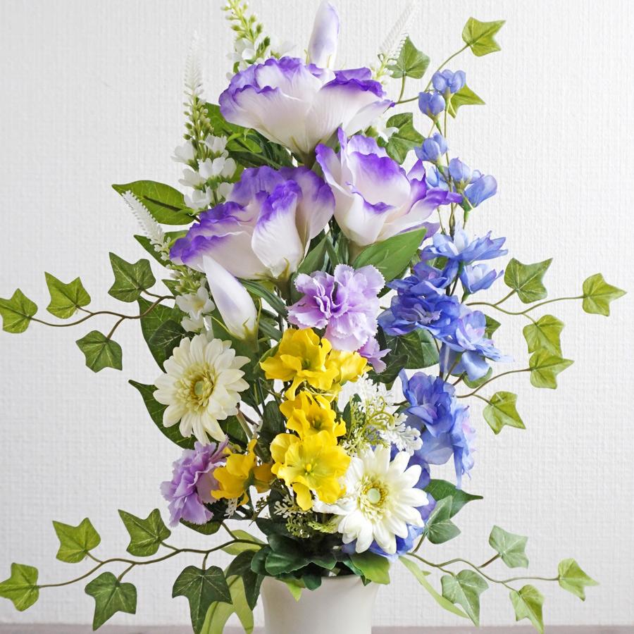 仏花 造花 お墓用 トルコキキョウ カーネーション ガーベラ 1束 仏花 造花 お墓用 トルコキキョウ カーネーション ガーベラ 1束