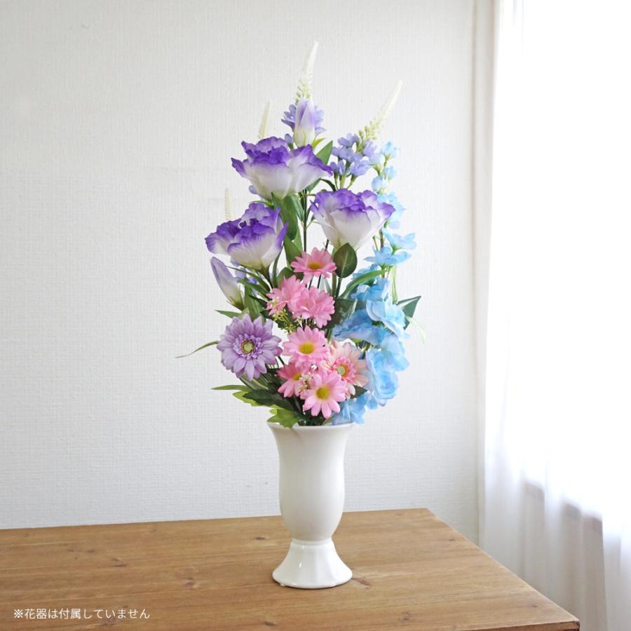 仏花 造花 お墓用 単品 トルコキキョウ ガーベラ 1束 お供え 墓 墓花