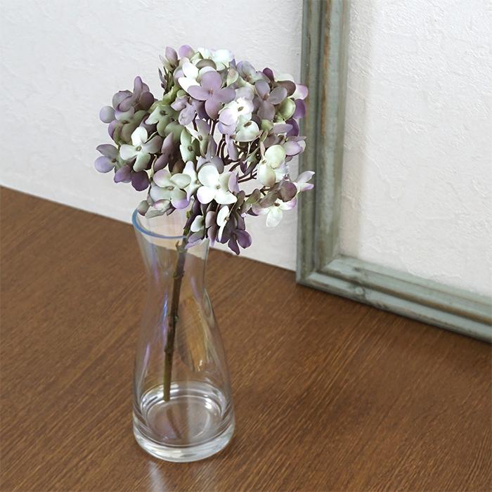 造花 Yda ドライ風アジサイ グレー 1本 全長約34cm Fa 7084 Gry 紫陽花 アジサイ
