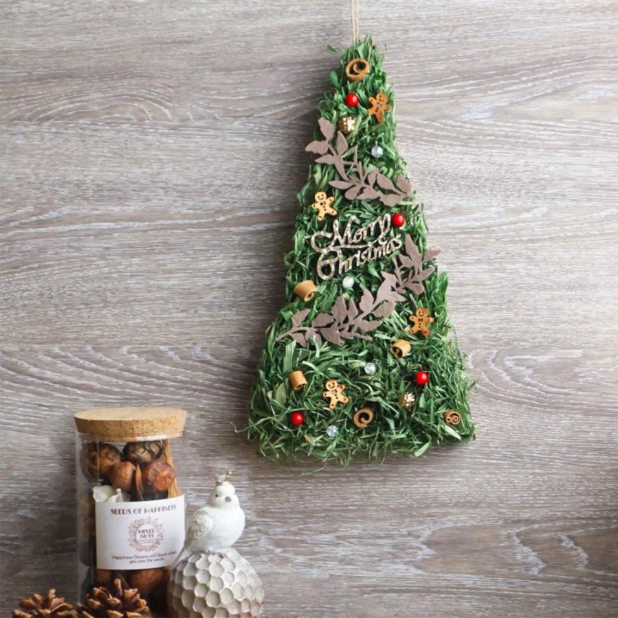 毎年飾れる壁に飾るクリスマスツリーガーランド ウォールツリー