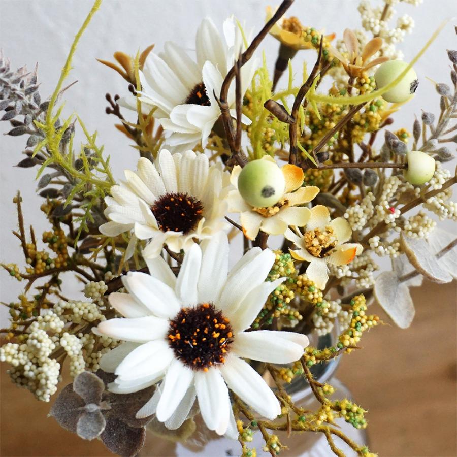 造花 ミックスフラワーバンドル 1束 インテリア 飾り 装飾 花 シンプル