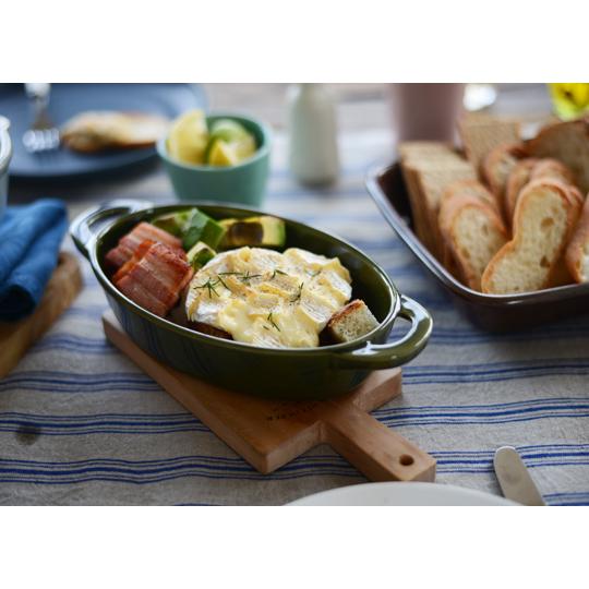 studio m'（スタジオエム） グランタン皿 タブレ オーバルグラタンM