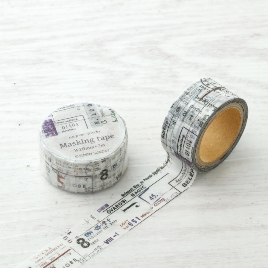 マスキングテープ おしゃれ 20mm×7m : 雑貨のお店ルポゼ神戸 - 通販