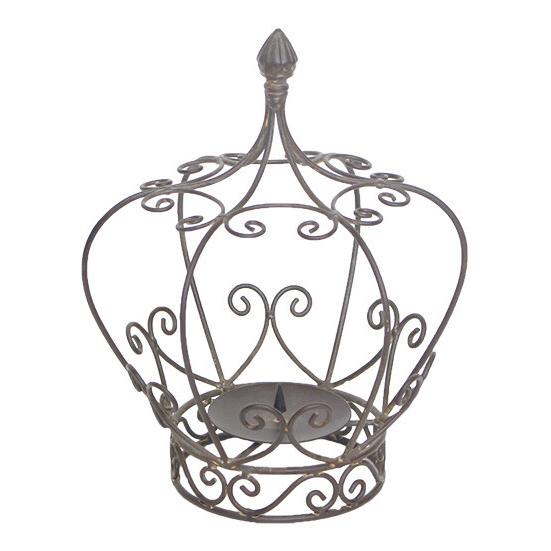 アイアン雑貨 キャンドルホルダー クラウン 王冠 : 雑貨のお店
