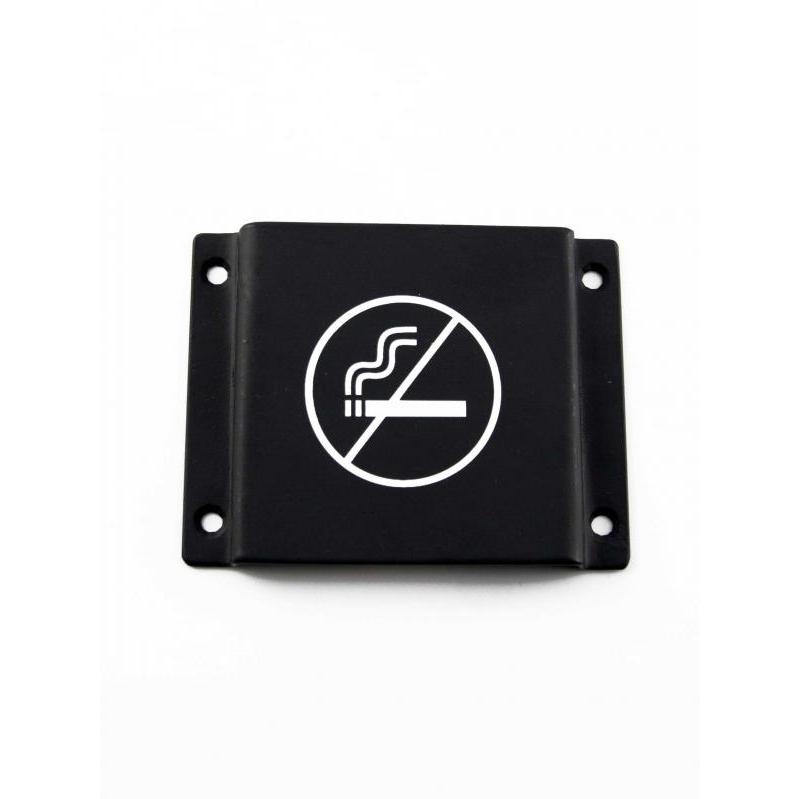 AXCIS サインプレート ドアプレート アイアンサイン 禁煙 ネジ付き