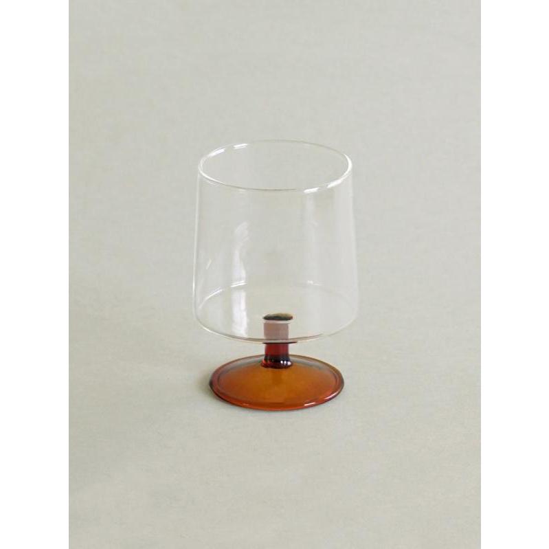 八角ゴブレット　ヴィンテージ　３客 アメリカヴィンテージミニワイングラスゴブレット八角形グリーン