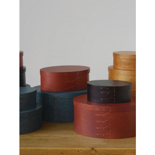 受注制作】シェーカーオーバルボックス ブラックチェリー No.7