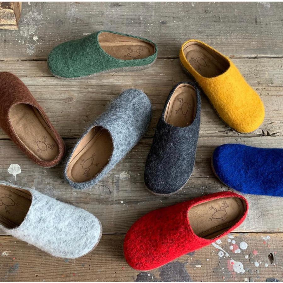 サボ レディース おしゃれ 幅広 甲高 履きやすい フラノサボ シェイク