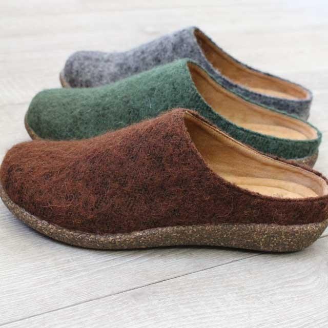 サボ レディース おしゃれ 幅広 甲高 履きやすい フラノサボ シェイク