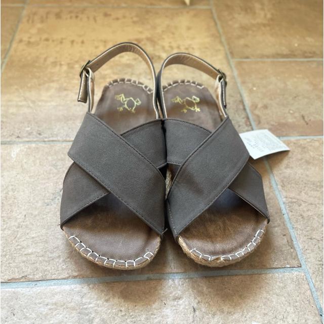 CAMPER グレー クロスストラップ サンダル サイズ39 美品 ユニセックス サンダル | カンペール（Camper）公式オンラインストア