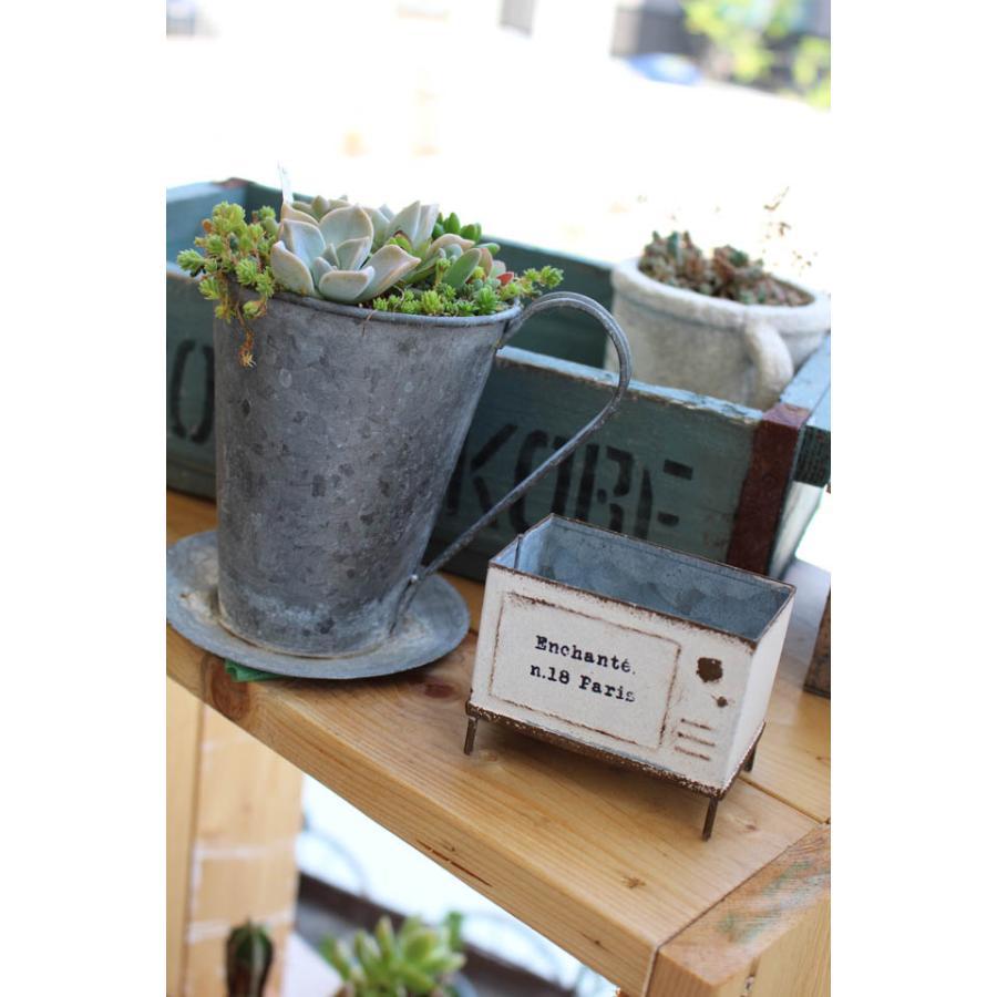 プランター ブリキ アンシャンテポット 多肉植物におすすめ Ma1739 雑貨のお店ルポゼ神戸 通販 Yahoo ショッピング